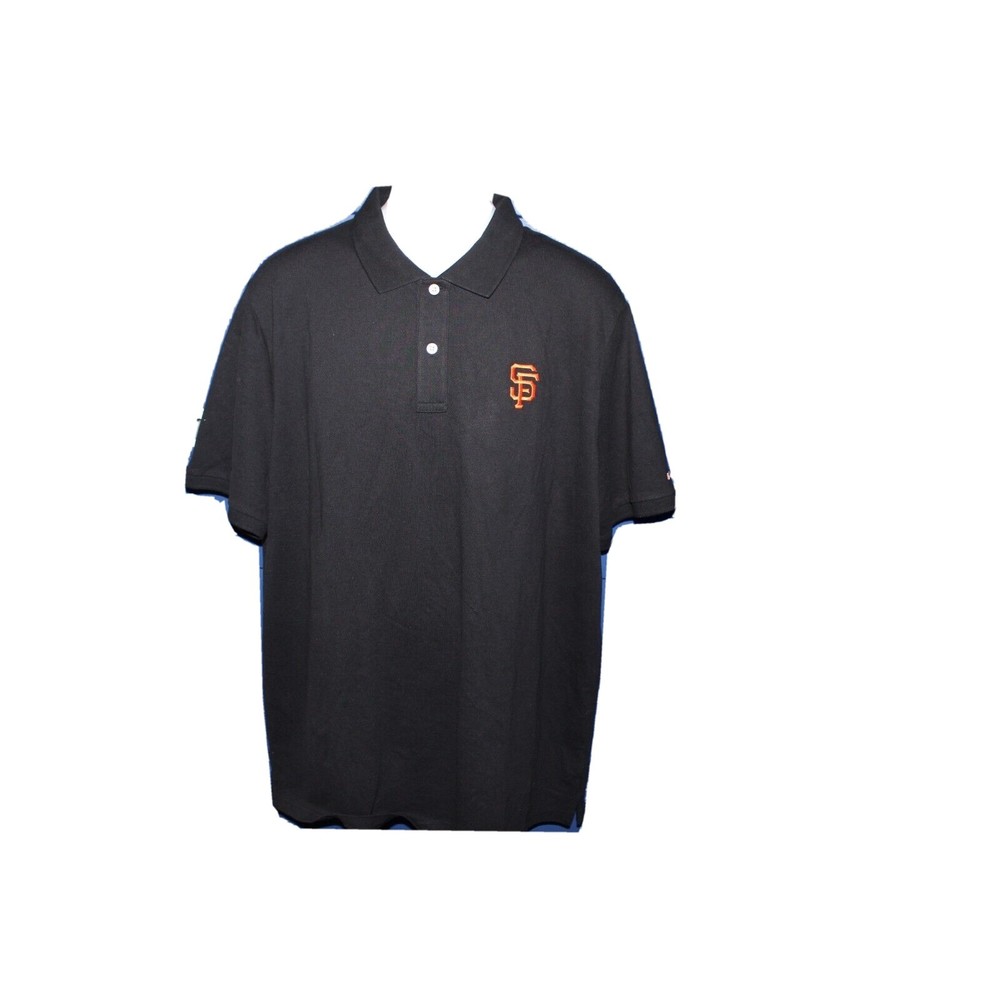 NWT Men's XL San Francisco Giants Vineyard Vines Polo Shirt black